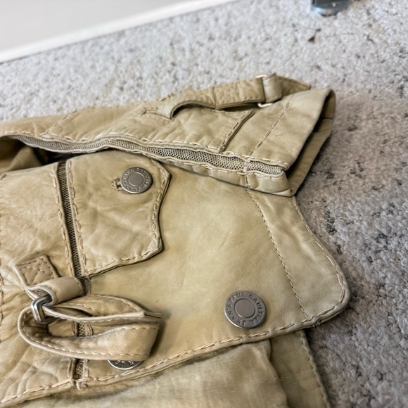 Jean Paul Gaultier size 42 (M) GUC needs a dry cleaning Beige/Tan/green? Jacket - Picture 14 of 16
